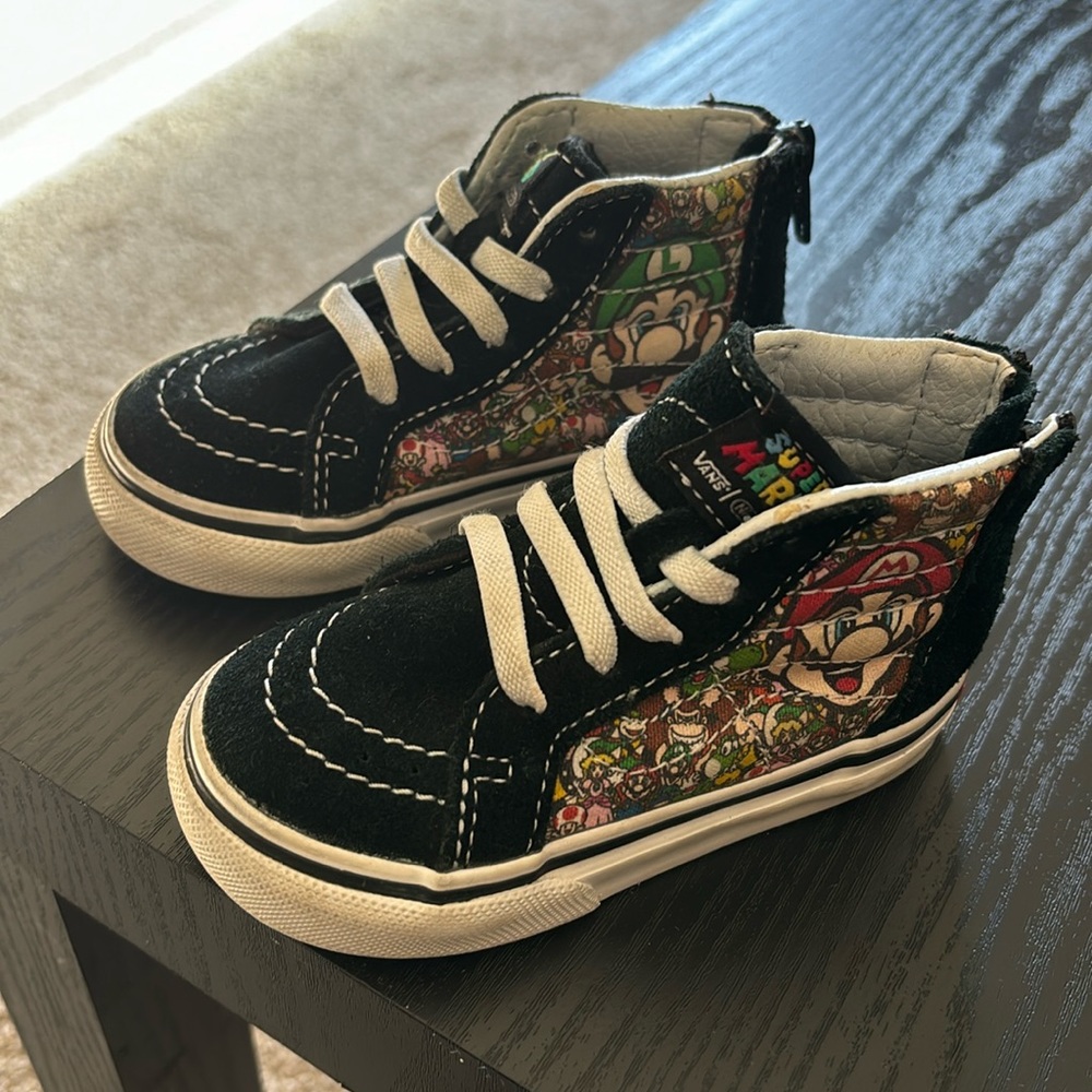 Vans Super Mario Classic Sk8 Baby/Toddler Sneaker